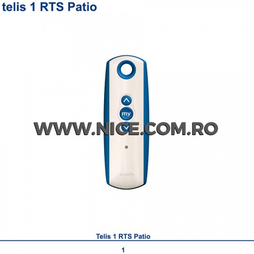 Telecomanda Somfy Telis 1 Patio RTS